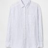 Oversize-Hemd aus 100 % Leinen Oversize-Hemd aus 100 % Leinen