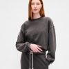 Oversize-Sweatshirt aus schwerem French Terry Oversize-Sweatshirt aus schwerem French Terry