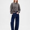 Oversize-Sweatshirt aus schwerem French Terry Oversize-Sweatshirt aus schwerem French Terry