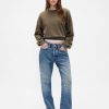 Oversize-Sweatshirt aus schwerem French Terry Oversize-Sweatshirt aus schwerem French Terry