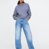 Oversize-Sweatshirt aus schwerem French Terry Oversize-Sweatshirt aus schwerem French Terry