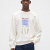 Oversize-Sweatshirt aus schwerem French Terry mit Logo Oversize-Sweatshirt aus schwerem French Terry mit Logo
