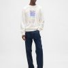 Oversize-Sweatshirt aus schwerem French Terry mit Logo Oversize-Sweatshirt aus schwerem French Terry mit Logo