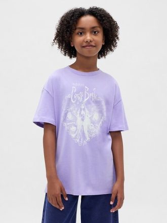 Oversize-Tunika-Grafik-T-Shirt für Kinder