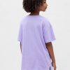 Oversize-Tunika-Grafik-T-Shirt für Kinder