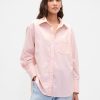 Oxford Big Shirt aus Bio-Baumwolle
