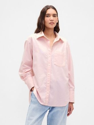 Oxford Big Shirt aus Bio-Baumwolle
