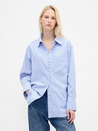 Oxford Big Shirt aus Bio-Baumwolle