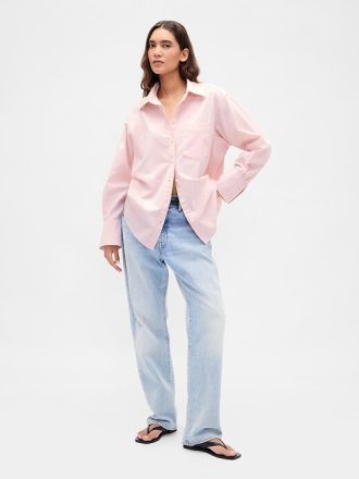 Oxford Big Shirt aus Bio-Baumwolle