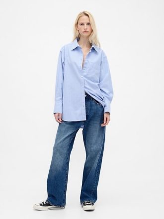 Oxford Big Shirt aus Bio-Baumwolle