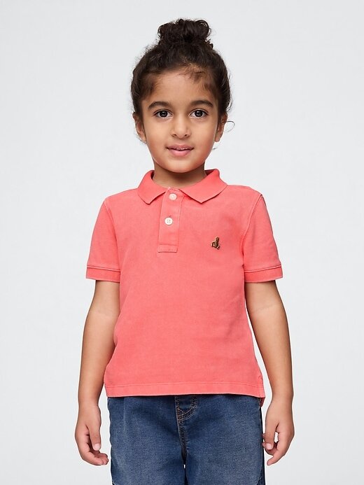 Piqué-Poloshirt für Babys und Kleinkinder Piqué-Poloshirt für Babys und Kleinkinder