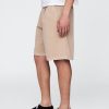 Plissierte Khaki-Shorts Plissierte Khaki-Shorts
