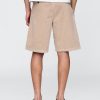 Plissierte Khaki-Shorts Plissierte Khaki-Shorts