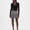 Plissierter Mini-Skort Plissierter Mini-Skort