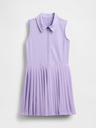 Plissiertes Active-Polokleid für Kinder
