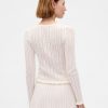 Pointelle-Cardigan aus 100 % Baumwolle Pointelle-Cardigan aus 100 % Baumwolle
