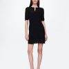 Pointelle-Kleid aus Leinenmischung Pointelle-Kleid aus Leinenmischung