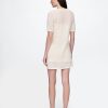 Pointelle-Kleid aus Leinenmischung Pointelle-Kleid aus Leinenmischung