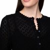 Pointelle-Kleid aus Leinenmischung Pointelle-Kleid aus Leinenmischung