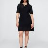 Pointelle-Kleid aus Leinenmischung Pointelle-Kleid aus Leinenmischung