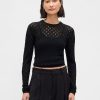 Pointelle-Pullover