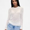 Pointelle-Pullover