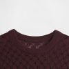 Pointelle-Pullover