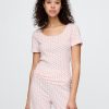 Pointelle-Pyjama-Oberteil Pointelle-Pyjama-Oberteil