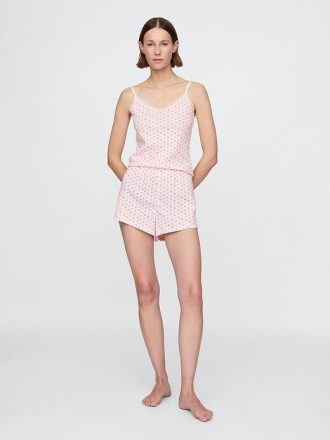 Pointelle-Pyjama-Shorts