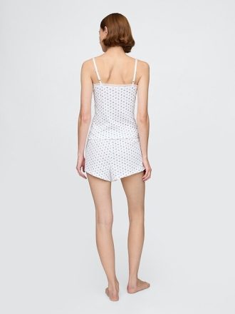 Pointelle-Pyjama-Shorts