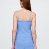 Pointelle-Pyjama-Tanktop