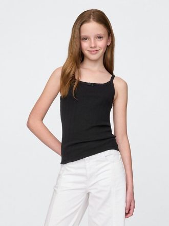 Pointelle Rib Camisole für Kinder