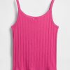 Pointelle Rib Camisole für Kinder Pointelle Rib Camisole für Kinder