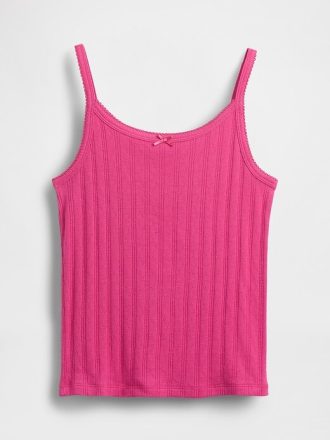 Pointelle Rib Camisole für Kinder