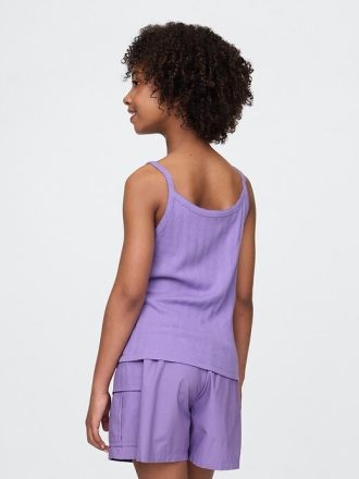 Pointelle Rib Camisole für Kinder