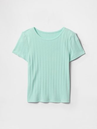 Pointelle-T-Shirt für Kinder