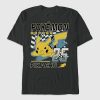 Pokemon Pikachu Racing Grafik T-Shirt