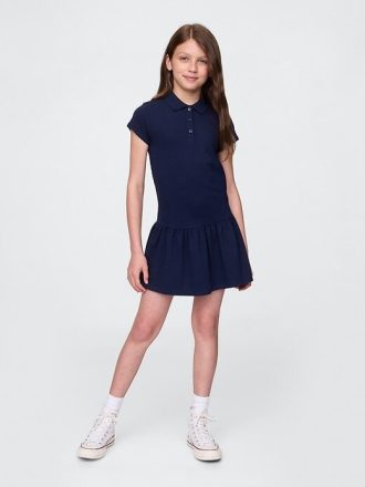 Polokleid mit tiefer Taille für Kinder