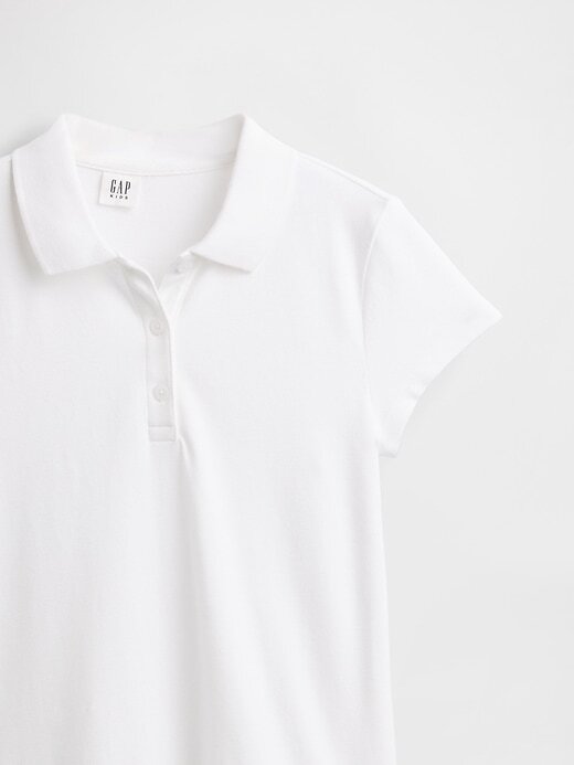 Polokleid mit tiefer Taille für Kinder Polokleid mit tiefer Taille für Kinder