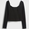 Ponte Sweetheart Crop Top Ponte Sweetheart Crop Top