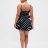 Popeline-Minikleid mit Blasenmuster Popeline-Minikleid mit Blasenmuster