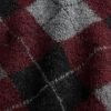 Pullover mit gebürstetem Argyle-Muster