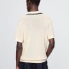 Pullover mit Johnny-Kragen Pullover mit Johnny-Kragen