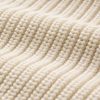 Pullover mit V-Ausschnitt und Shaker-Stich aus 100 % Baumwolle Pullover mit V-Ausschnitt und Shaker-Stich aus 100 % Baumwolle