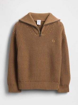 Pullover mit Viertelreißverschluss für Babys und Kleinkinder