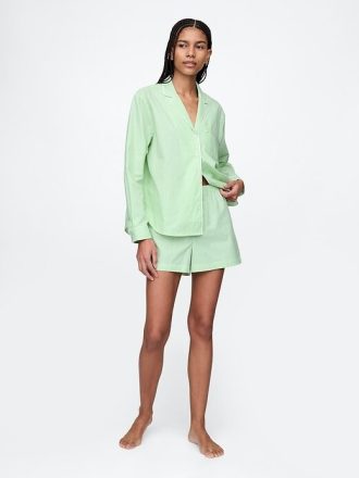 Pyjama-Boxershorts aus Popeline