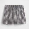 Pyjama-Boxershorts aus Popeline Pyjama-Boxershorts aus Popeline