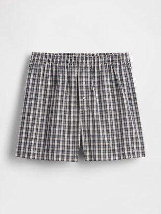 Pyjama-Boxershorts aus Popeline