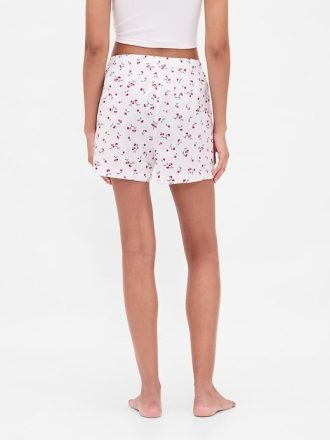 Pyjama-Boxershorts aus Popeline