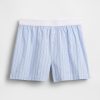 Pyjama-Boxershorts aus Popeline mit Logo Pyjama-Boxershorts aus Popeline mit Logo